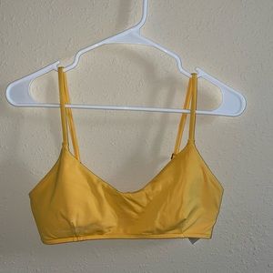 Yellow Garage Bikini Top